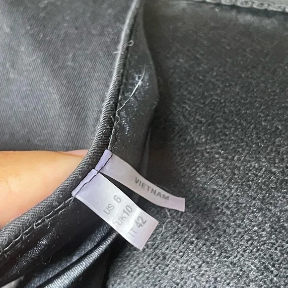 T Tahari Sleeveless Fitted Sheath Dress Blue/Black Size 6 - Picture 9 of 11